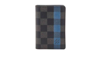 Louis Vuitton Stripe Pocket Organiser, front view